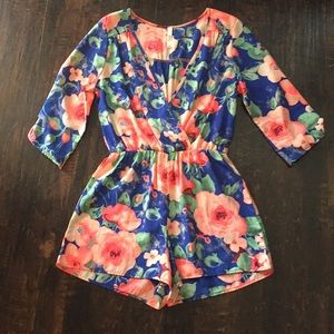 Floral romper